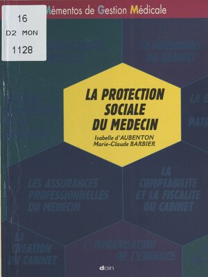 cover image of La Protection sociale du médecin